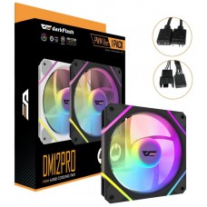 VENTILADOR AUXILIAR DM-12 120 PRO A-RGB NEGRO DARKFLASH